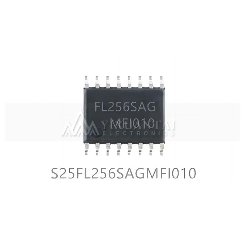 5pcs/Lot S25FL256SAGMFI010 IC FLASH 256MBIT SPI/QUAD 16SOIC  New