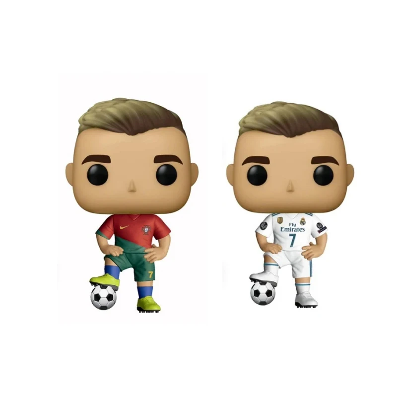 بوب كريستيانو رونالدو # 7 البرتغال ريال مدريد رياد يوفنتوس مانشستر يونايتد فينلي الشكل الأطفال الديكور هدايا عيد الميلاد