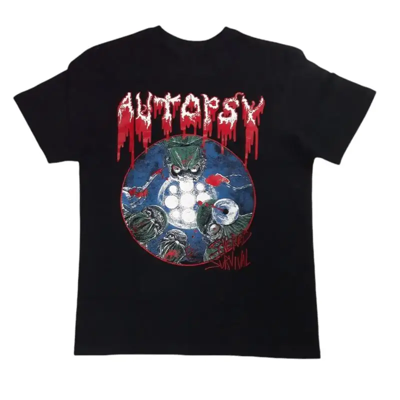 

Черная рубашка Autopsy Severed Survival в полный размер