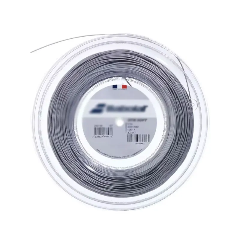 

Hot Selling Soft Tennis Racquet String 1.25mm round Polyester 200m Training Accessory for Adults
