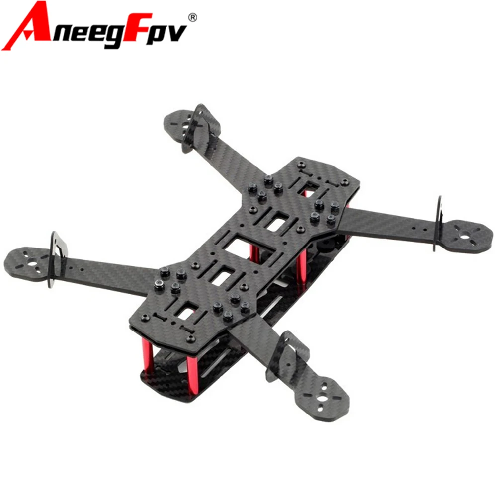 High Quality 250 250mm with 3mm or 4mm Arm Carbon Fiber Quadcopter Frame Kit For ZMR250 QAV250 FPV Drone