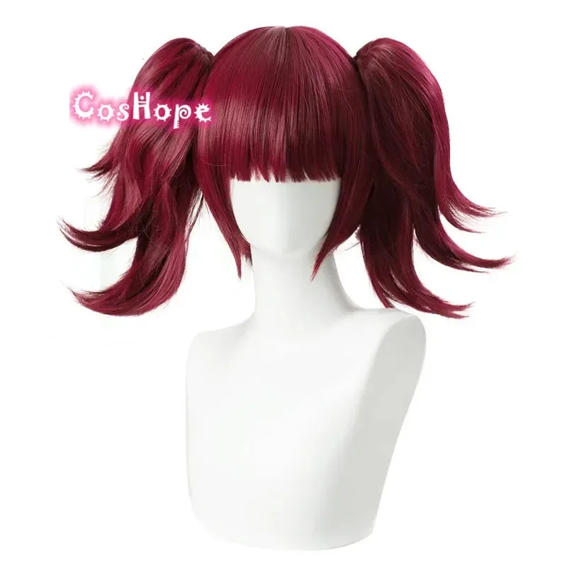 

Vivi 2025 Mey Rin женский парик с двойным хвостом, красное вино, косплей, аниме, волосы, термостойкие синтетические парики