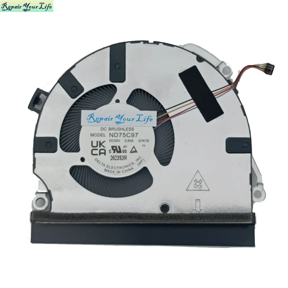 

CPU Cooling Fan for ASUS ExpertBook b1 b1400 b1500 B1400CBA B1500CEA Laptop Cooler 13NX03W0T04011 ND75C97-21K16 DC5V 0.5A