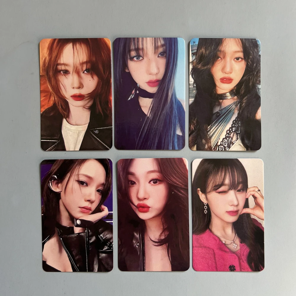 5Pcs/Set KPOP Photocards Drama Album LOMO Cards WINTER GISELLE NINGNING KARINA Double-Sided Postcard Fans Collection Gift