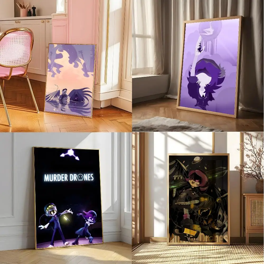 Murder D-Drones DRAME FILM Poster Posters Sticky Vintage Room Home Bar Cafe Decor Kawaii Room Decor