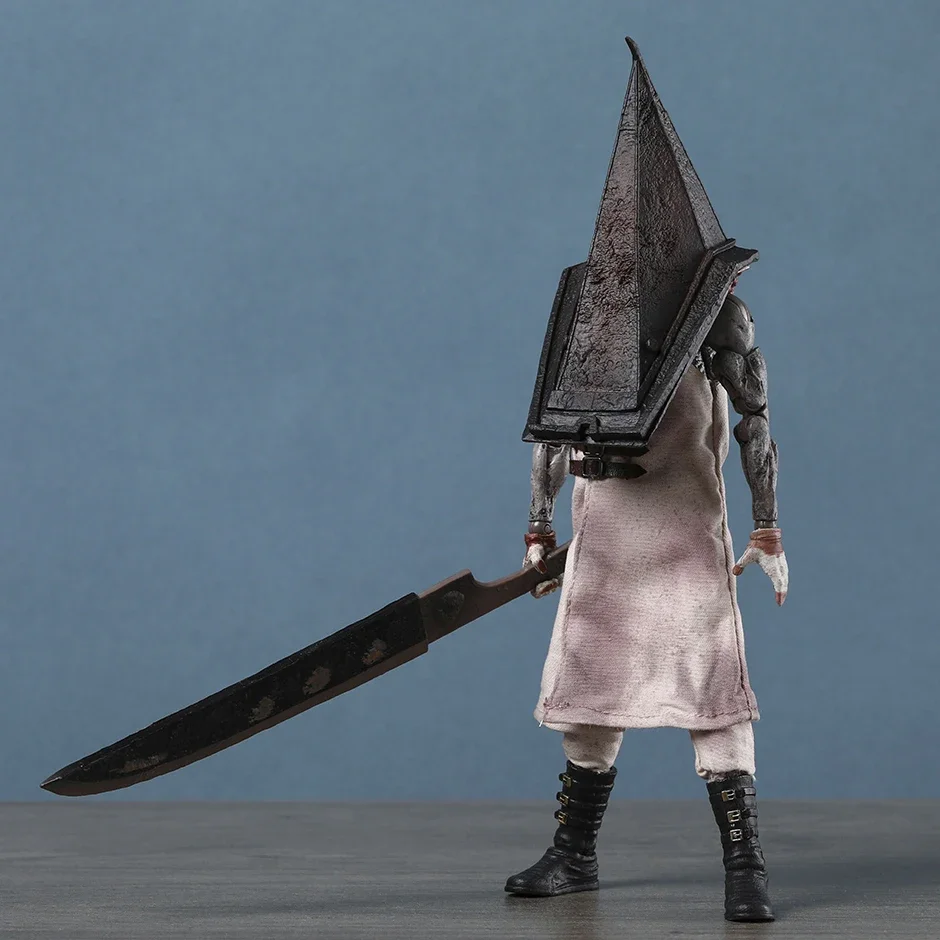 

Silent Hill 2 One:12 Collective | Red Pyramid Thing PVC Action Figure Desk Car Ornament Model Collectible Doll Toy Gift