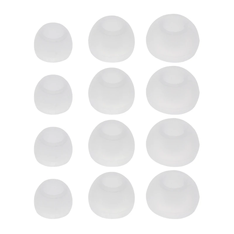 سماعات الأذن نصائح الأذن لينة سيليكون صغيرة متوسطة كبيرة L لسماعات الأذن بالجملة