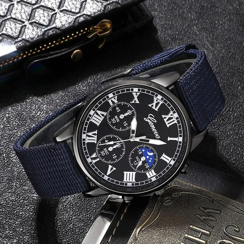 Luxury Watches Men Sports Big Dial Watch for Men Fashion Mens Business Quartz Wristwatch Casual Watch Men Clock Relogio Masculin