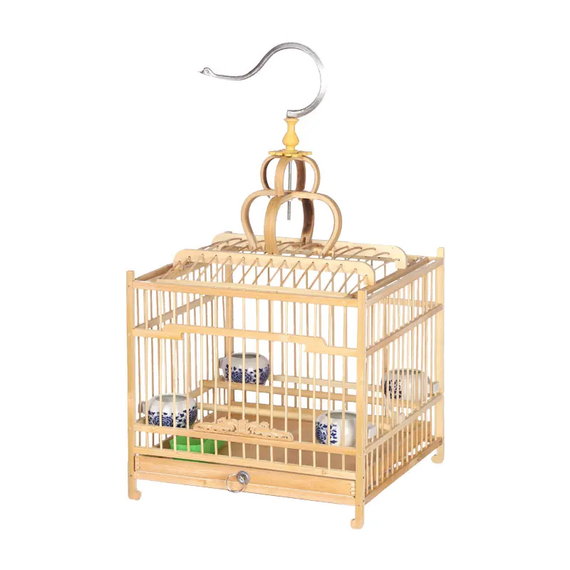 Outdoor Bird Cage Feeder Breeding Pet Nest Canary Small Feeder Bird Cages Parrot Aviary Nido Para Pajaros Bird House Garden