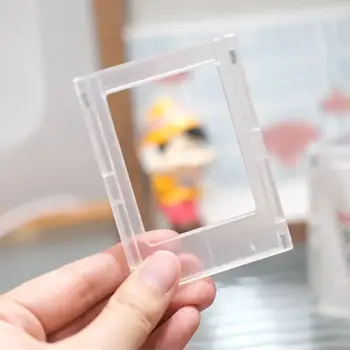 3palcový minimalistický polaroidový fotorámeček s magnetickým průhledným akrylovým displejem na fotokarty, vhodný pro vystavení na stole 12 nejlepší prodej mini fotorámečky - №3