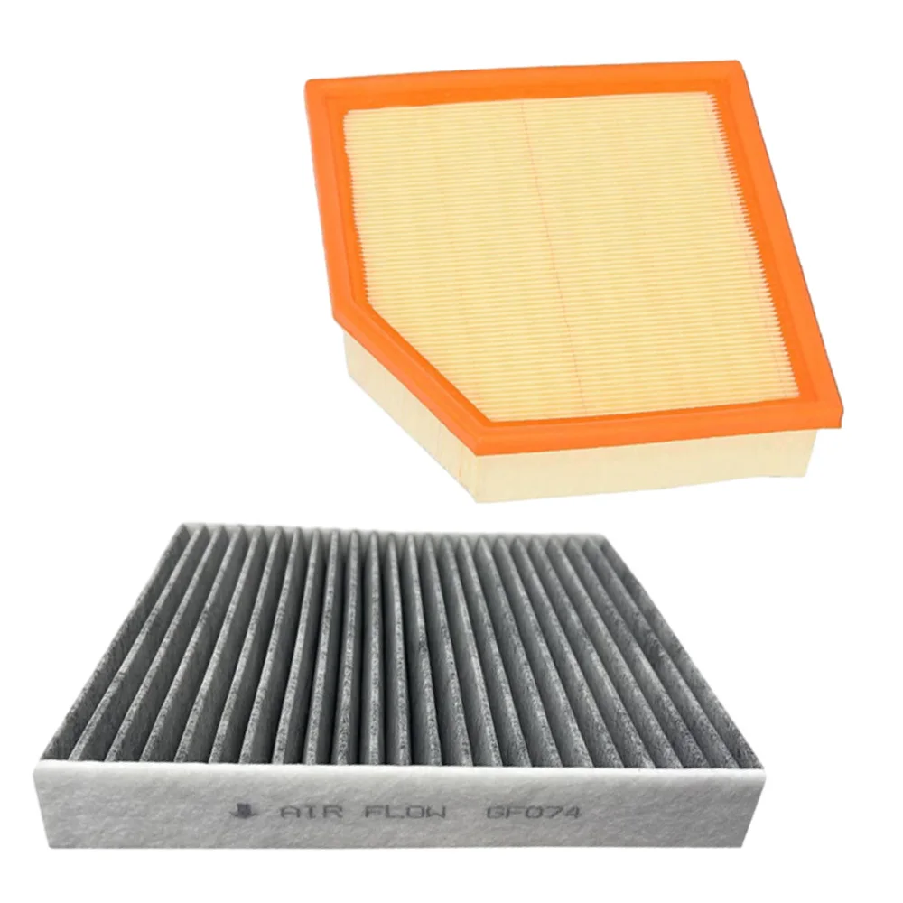 2pc For Lexus GS200t GS300 IS300 IS350 RC200t RC300 Engine Air Filter& Activated Carbon Cabin Air Filter 17801-31100 87139-30100