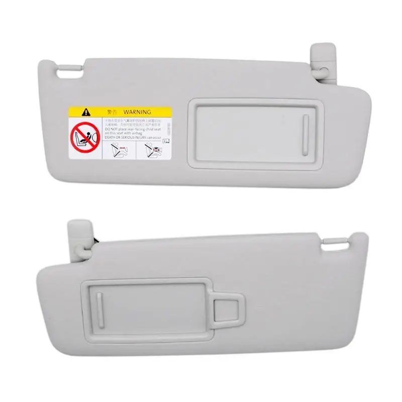 

Reliable-Front Left+Right Inner Sun Visor With Mirror For VW Golf 7 Sportsvan Jetta MK7 T-Cross Passat B8 CC T-Roc 5GG857551/2 P