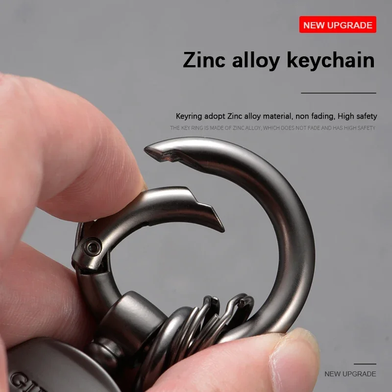 سيارة ألياف الكربون نمط المفاتيح ستوكات الجلود مفتاح سلسلة لفولفو Xc60 Xc90 V40 V60 S60 V50 V90 S80 C40 XC40 V70 XC70 C30