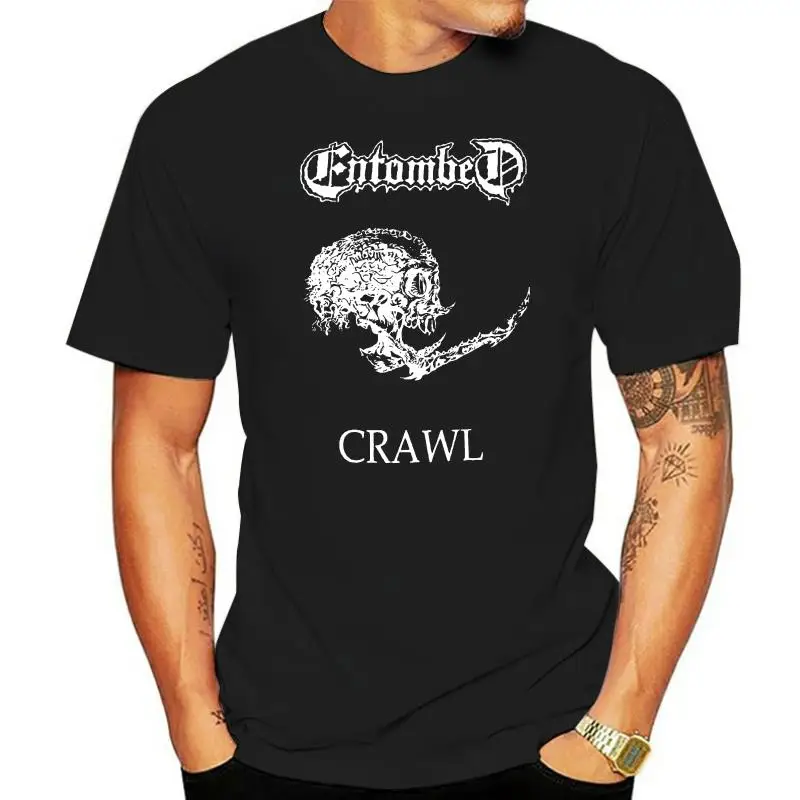 

New T Shirt Entombed Crawl Dtg Printed Tee S 7Xl