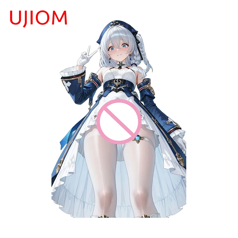 UJIOM Futa Pretty Anime Figure Picture Wall Sticker Attractive High Quality Sunscreen Decal Suitable For Kitchen Cupboard Decor
