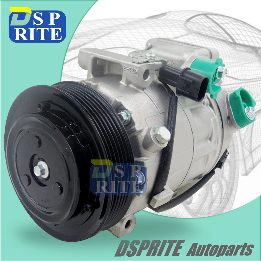 

AC A/C Compressor 6PK-12V 97701-2W050 977012W050 MMBDB11 97701-2W000 977012W000 MMBDB-11 MMBDB-11