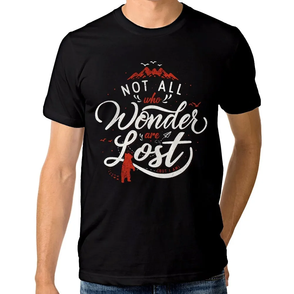 Not All Who Wander Are Lost But I Am T Shirt Men'S And Women'S Sizes Bc 312