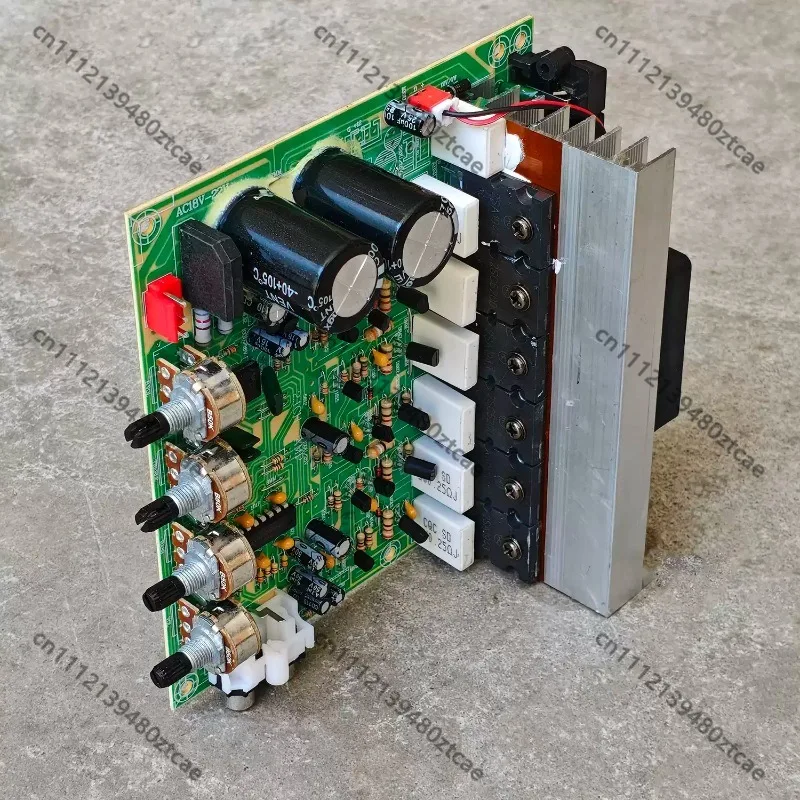 500W 2.1 3 Channel Heavy Bass Amplifier Board With Smart Cooling Fan Home Audio Speaker DIY Accessory