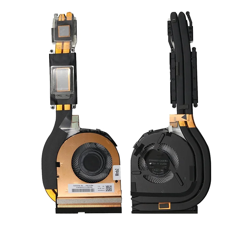 

Новый радиатор охлаждения процессора и вентилятор для дискретной графики Lenovo ThinkPad T470 T480