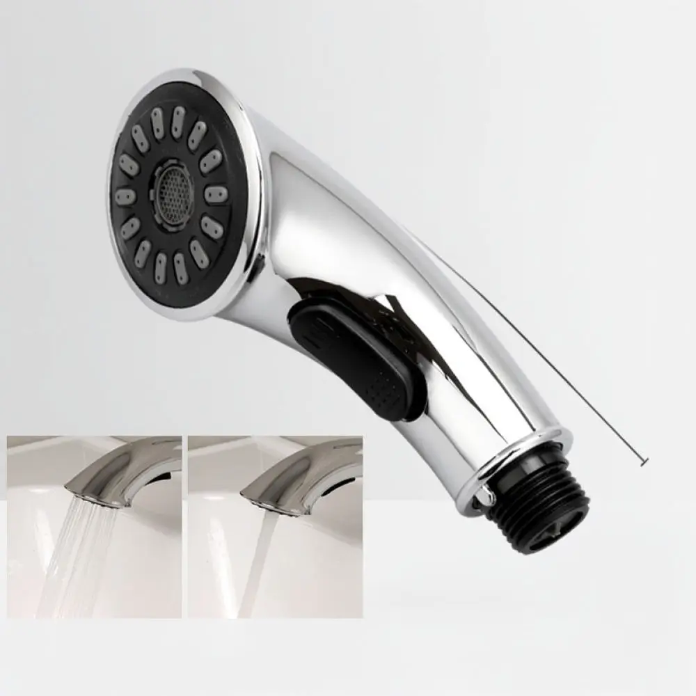 Universal Pull Out Sink Faucet Sprayer Head Basin Tap Replacement Swivel Nozzle Anti Splash Bathroom Accessory
