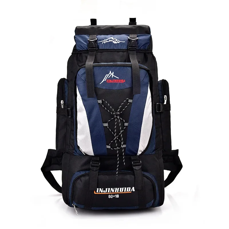 Waterproof Nylon Hunting and Hiking Backpack 80L Outdoor Military Backpack Tactical Sports Hiking Backpack