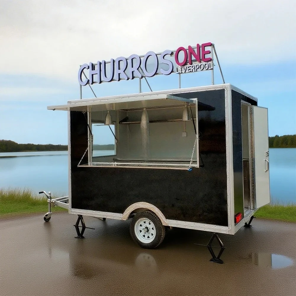 

Custom Mobile Kitchen Pizza Concession Bar Food Trailer Taco Truck BBQ Food Truck Churros Food Truck Mobile Restaurant for Sale