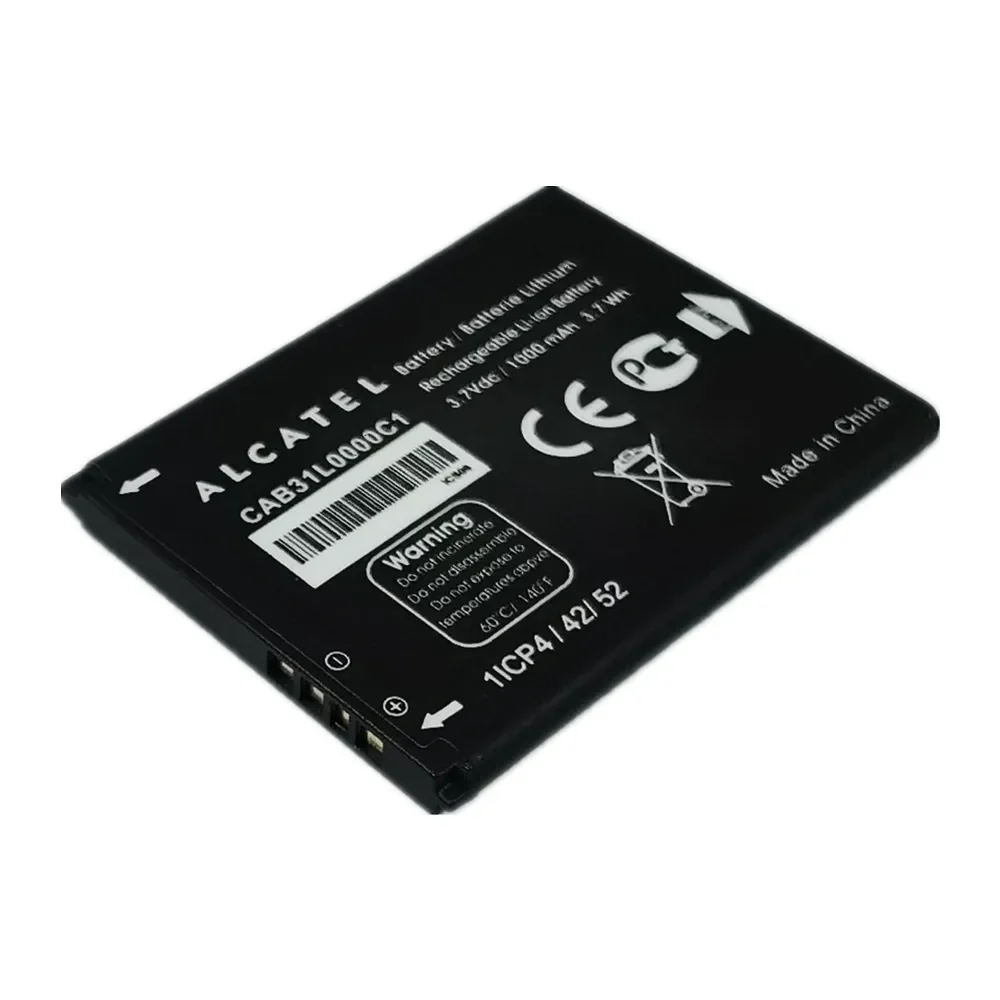 Nowa, oryginalna bateria CAB31L0000C1 CAB31L0000C2 do telefonu Alcatel I808 A383G VF555 OT-3040 TCL T66. Bateria dostępna w magazynie. — zdjęcie produktu 4