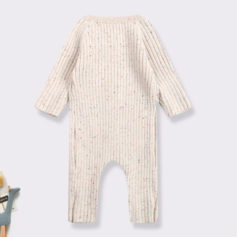 2024 New Autumn Infant Baby Girls Boys Knitted Jumpsuit Toddler Baby Girl Boys Long Sleeved Knitting Romper Children Clothes