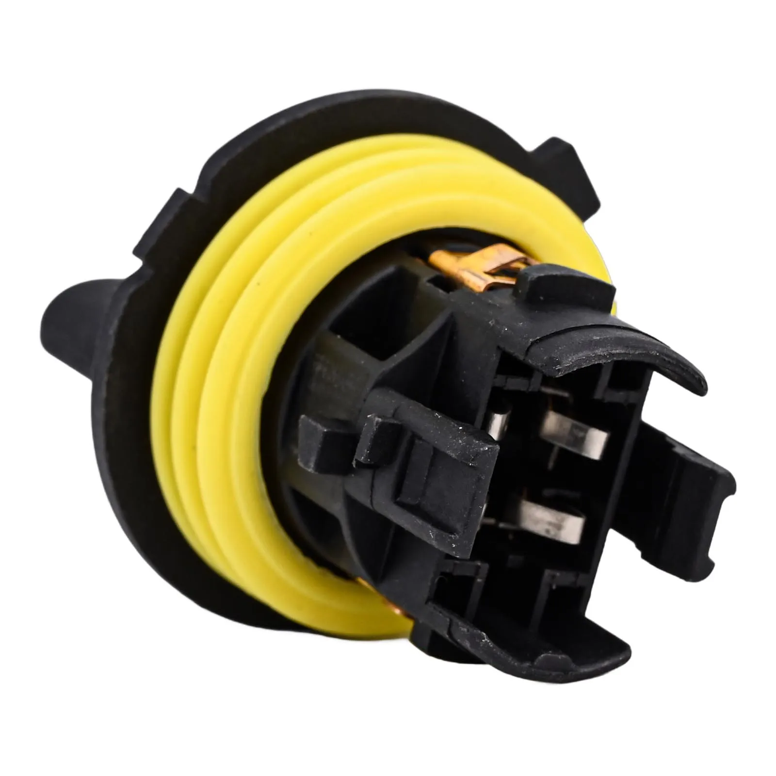 Car Maintenance PW24W Light Bulb Holder Turn Signal Lamp Holder Black-Yellow Replacement Installation Wear-resistant view 4