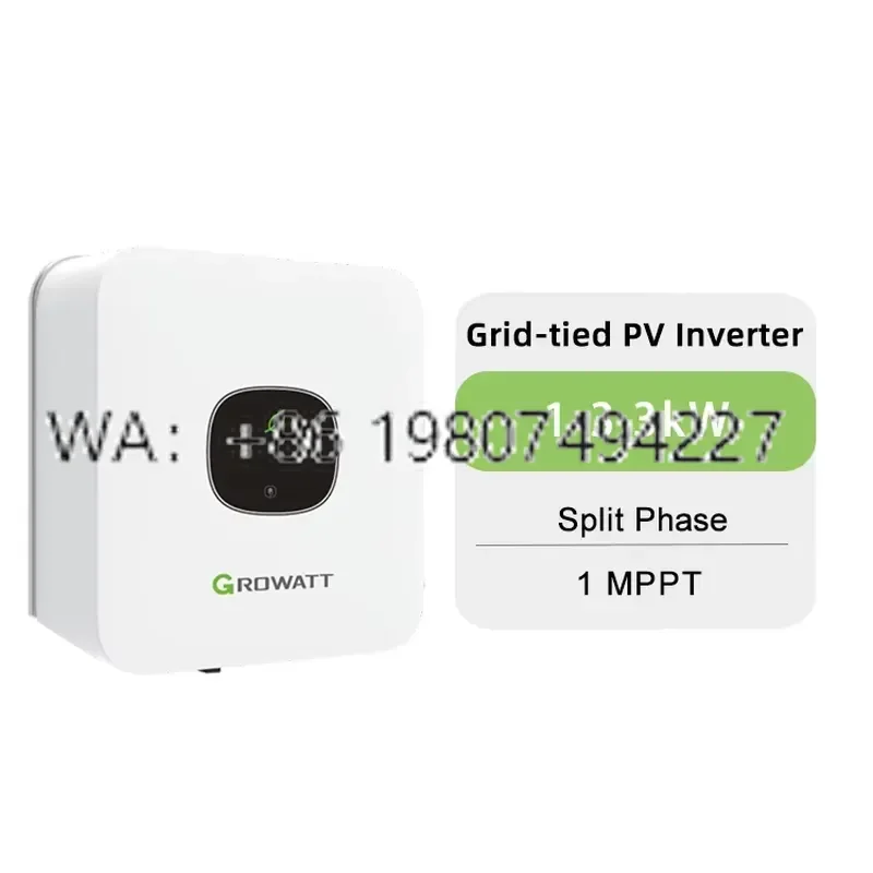 for Growatt MIC 1000~3300TL-X2 On-Grid Solar Inverter Single Phase 99.9% Efficiency 6-6.2kg High Quality