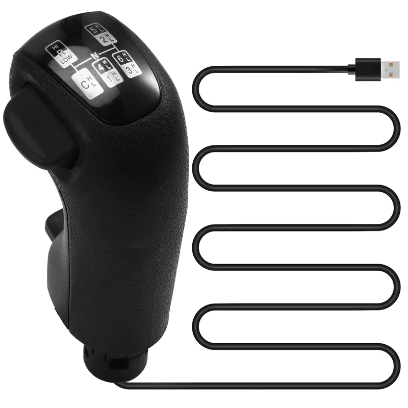 A22F-عالية منخفضة والعتاد محاكي شيفتر محاكي USB التحول المقبض ل لوجيتك G923 G29 G27 TH8A ETS2 ATS #4