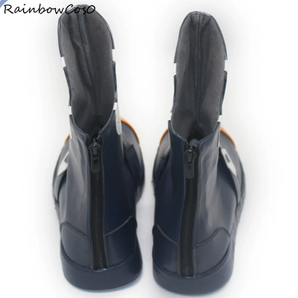Luca Ikaruga Ikaruga Ruka THE IDOLM@STER COLORI LUCIDI Scarpe Cosplay Stivali Gioco Anime Halloween Natale RainbowCos0 W4663