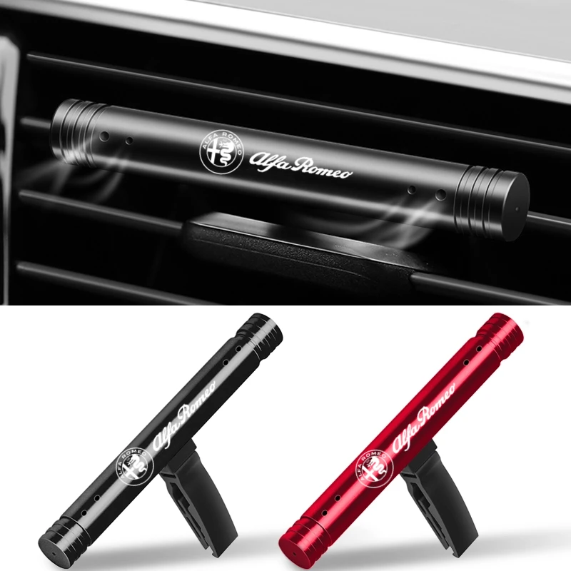 Perfume para salida de aire de coche, ambientador aromatizante para Alfa Romeo Giulia Stelvio MiTo Giulietta Tonale ALFA 4C Disco