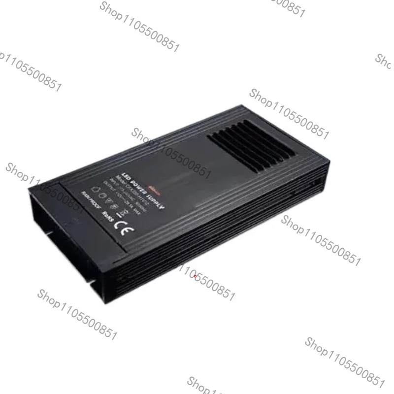 600W High-power Aluminum AC-DC LED Power Supply CFX 12V/24V Waterproof IP65 86% Efficiency 2-year Warranty, Outdoor LED Lighting