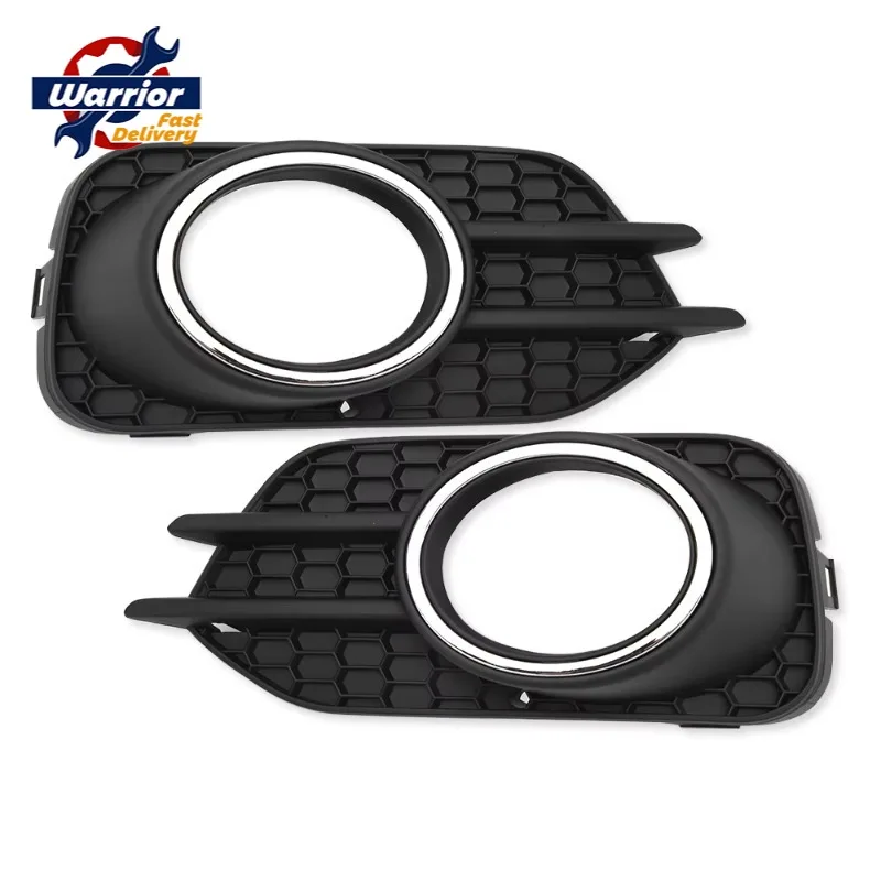 

Chromed Foglamp US Version Foglight Car Fog Lamp Grille Front Bumper Fog Light Cover Trim Bezel for VW Tiguan 12-2019 5N0853666G