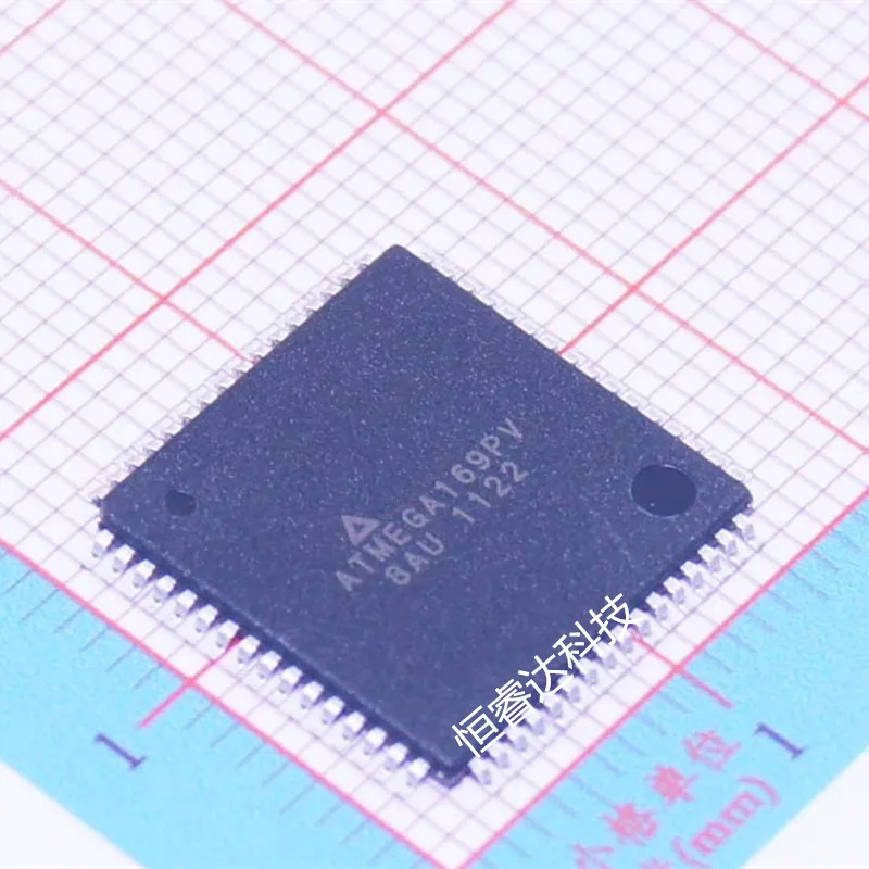 Free Shipping 50pcs/lots ATMEGA169PA-AU ATMEGA169PA ATMEGA169 QFP-64 New IC In stock!