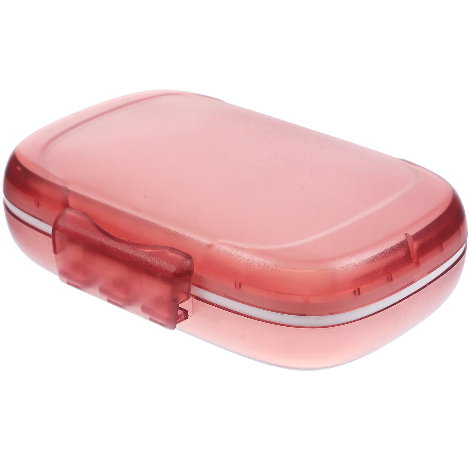 Medicine Organizer Pill Box Portable Travel Case Lightweight Sealed Compartments Vitamin Storage Household Organizer