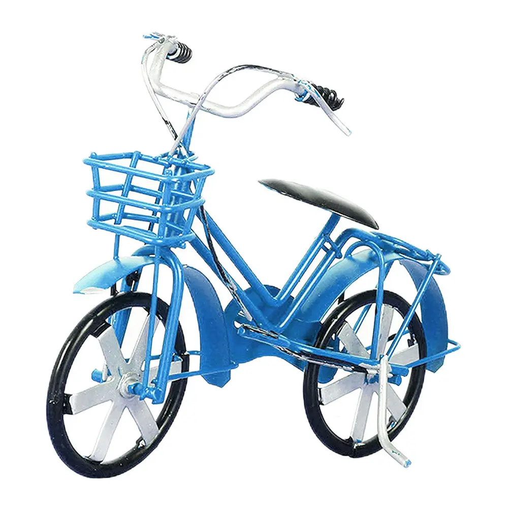 

Simulated Bike Model Bicycle Ornaments Miniature Cycling Retro Vintage Decor Accessories Decoration