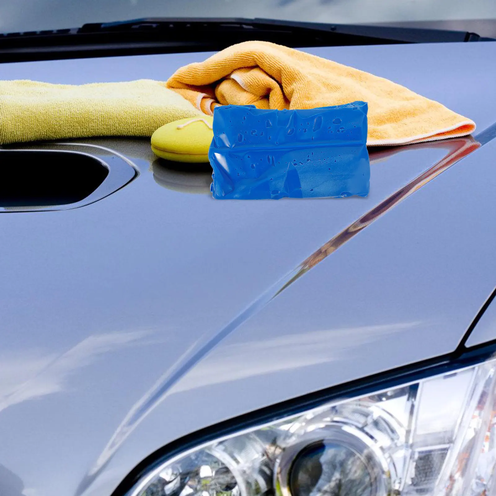 Clay Bar for Car Detailing Automotive Cleaning Tool Removes Embedded Dirt Without Scratching Paint Works on Body Wheels Windows
