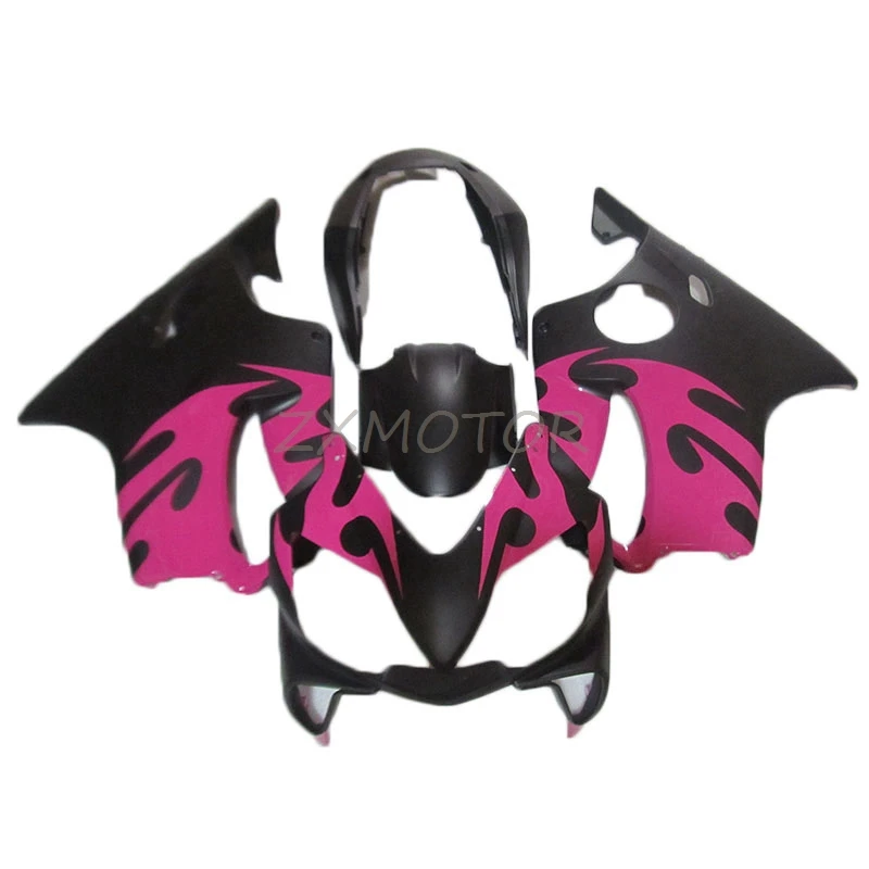 Free Custom fairings For Honda Fairing Kit cbr 600 f4i 04 05 06 07 CBR600 F4i 2004 2005 2006 2007 Purple Black Plastic WX104