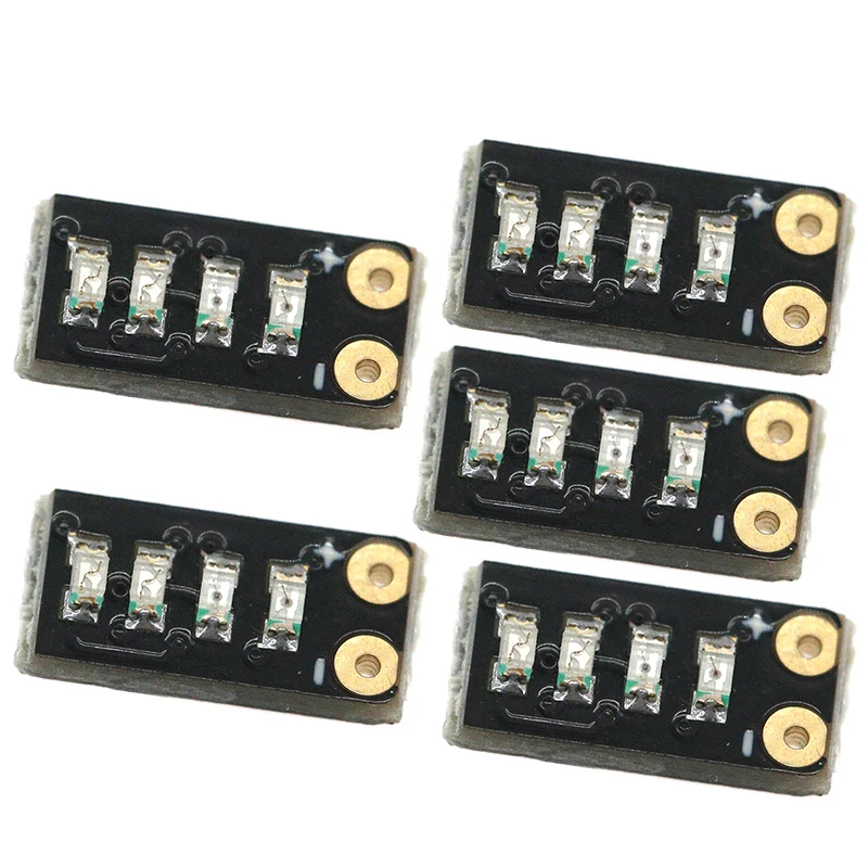 5PCS 3.7-4.2V metering module 1 string ternary lithium battery power display LED light mini