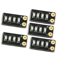 5PCS 3.7-4.2V metering module 1 string ternary lithium battery power display LED light mini