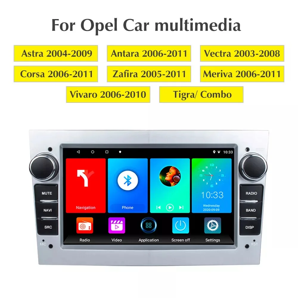 Carplay Autoradio Android Radio For Vauxhall/Opel Astra Antara Vectra Corsa Zafira Meriva Wifi GPS Navi Car Radio Multimedia