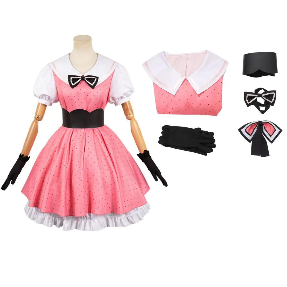 OSHI NO KO Arima Kana-vestido de actuación de Cosplay para mujer, chaqueta, sombrero, falda, peluca, traje de disfraz de Halloween para mujer