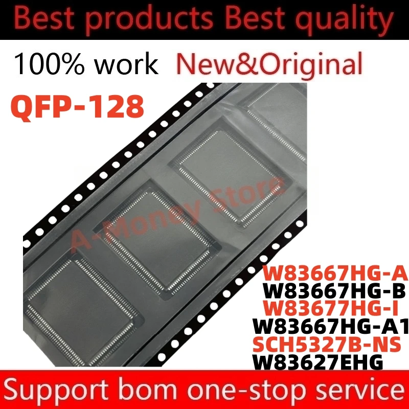 

(1pcs)W83667HG-B W83667HG-A W83677HG-I W83667HG-A1 SCH5327B-NS W83627EHG QFP