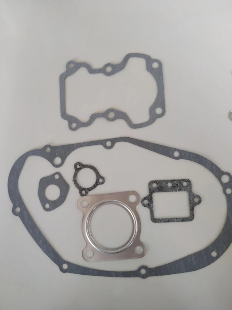 Motorcycle Full Gasket Kit for Suzuki Haojue Jincheng Qinqi AX100 A100 100cc Cylinder Engine Crankcase Cover Clutch Gaskets