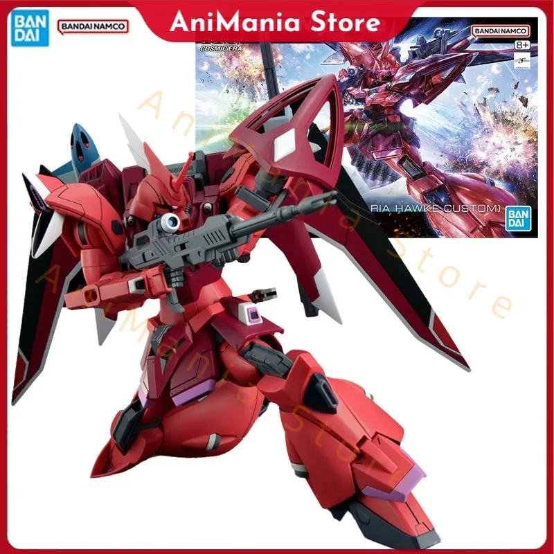 

Оригинальная фигурка Bandai Gundam, комплект модели HGUC 1/144 ZGMF-2025/F Gelgoog Menace, коллекция экшн-фигурок, модель игрушки, подарки