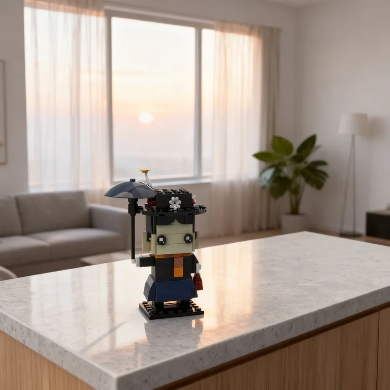 

Набор строительных блоков MOC «Мэри Поппинс» Brickheadz, 143 детали, конструктор, рождественский подарок, игрушка, креативная идея для самостоятельной сборки, развивающая игрушка