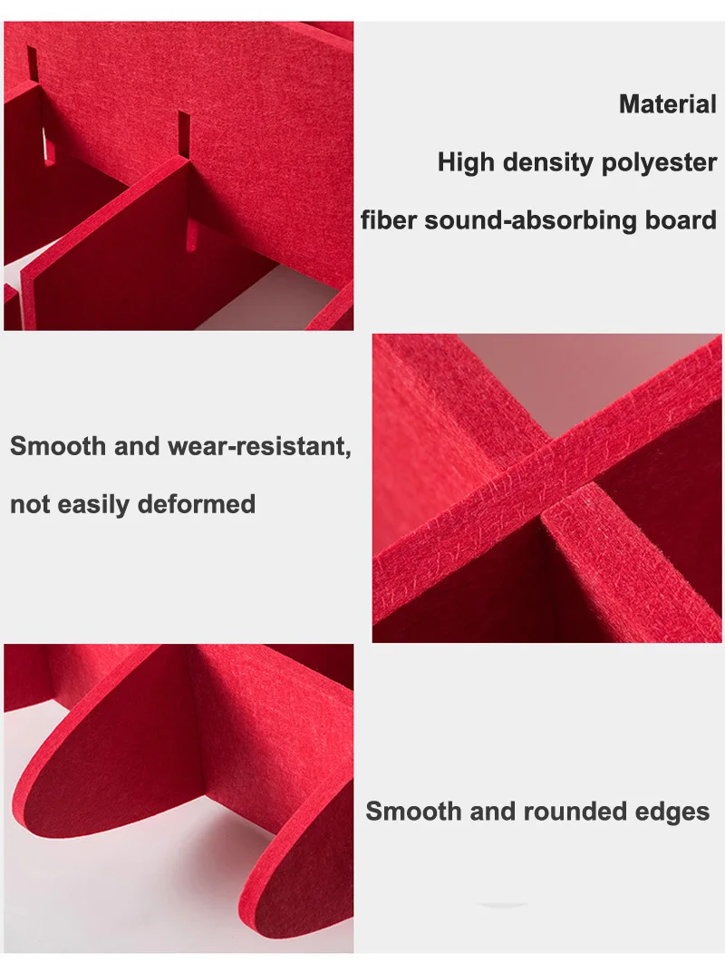 Colorfull Arc Suspended Ceiling Polyester Fiber Sound-Absorbing Board for Gymnasium Piano Room - Space Sound-Acoustic Material
