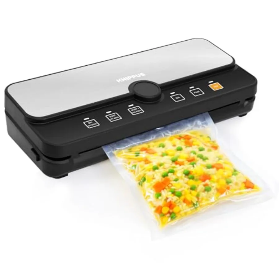 

Вакуумный упаковщик KS6607BX для сухих, влажных и жидких продуктов: мощная система сохранения свежести